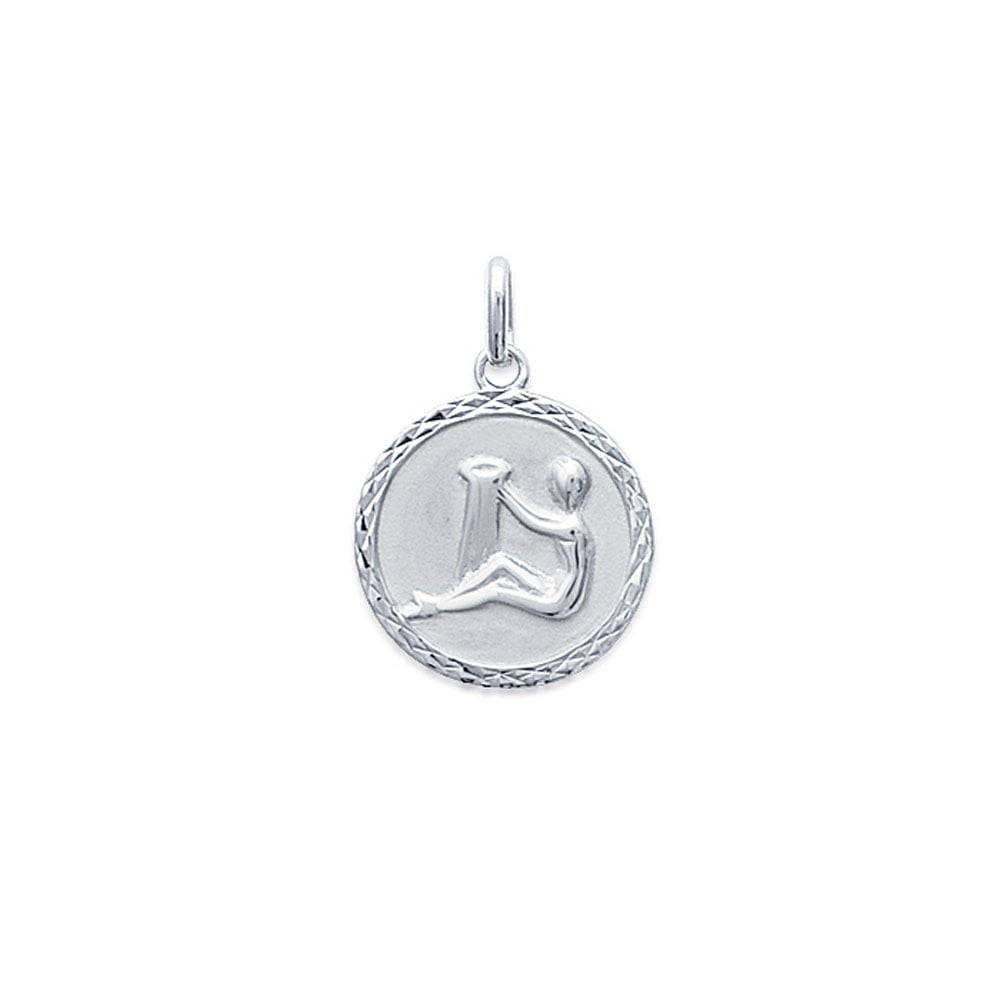 Ciondolo Acquario – Segno zodiacale n°2 – Argento
