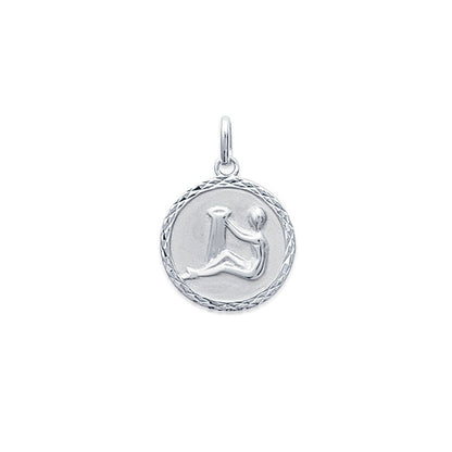 Ciondolo Acquario – Segno zodiacale n°2 – Argento