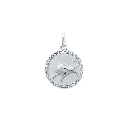 Ciondolo Toro – Segno zodiacale n°2 – Argento