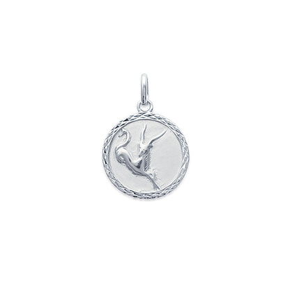 Ciondolo Capricorno – Segno zodiacale n°2 – Argento