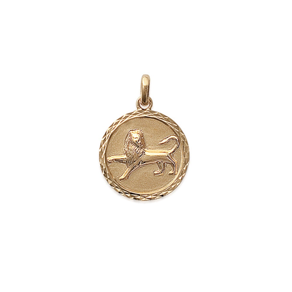 Ciondolo Leone – Segno zodiacale n°2 – Placcato oro