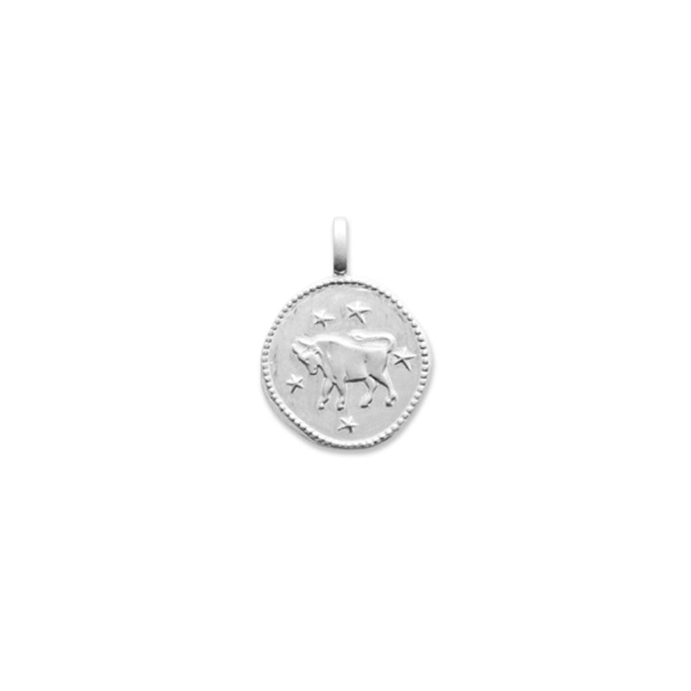 Ciondolo Toro – Segno zodiacale n°1 – Argento