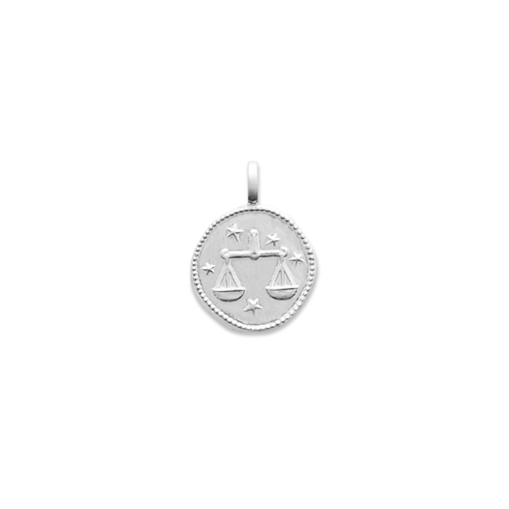 Ciondolo Bilancia – Segno zodiacale n°1 – Argento