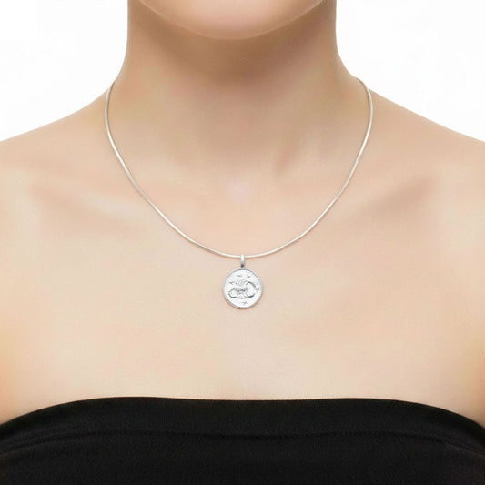 Ciondolo Scorpione – Segno zodiacale n°1 – Argento