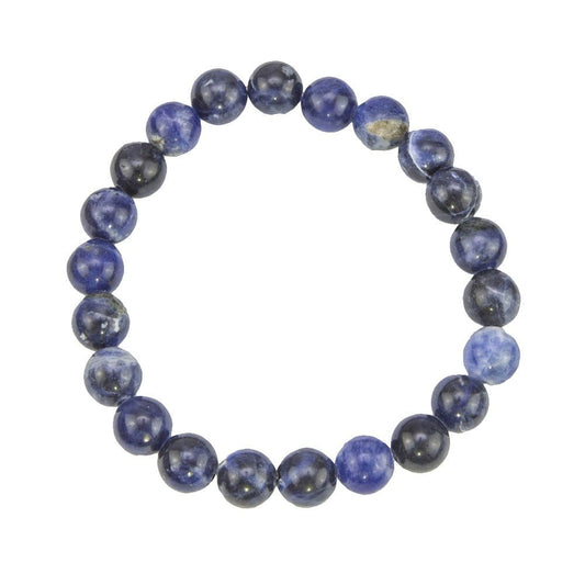 Bracciale in sodalite – Perle da 8 mm
