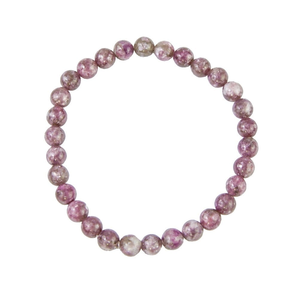 Bracciale in rubellite – Perle da 6 mm