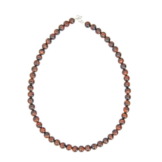Collana in occhio di bue – Perle sferiche da 8 mm