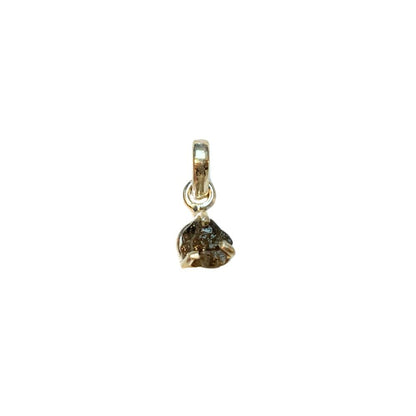 Ciondolo in diamante – Diamant nero Pietra grezza