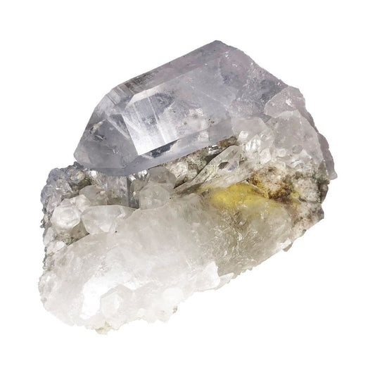 Gruppo di quarzo in cristallo di rocca – Frmine096