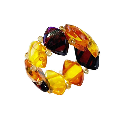 Anello in ambra baltica – taglia 56 à 64