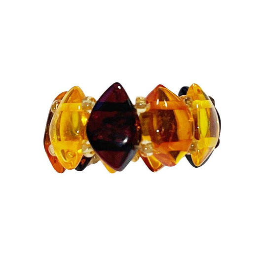 Anello in ambra baltica – taglia 56 à 64