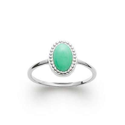 Anello in avventurina Alexandra – Argento 925