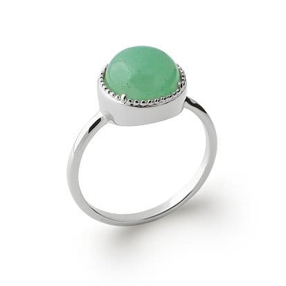 Anello in avventurina Constantine – Argento 925