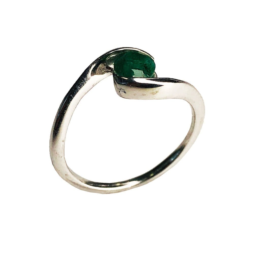 Anello in smeraldo – Argento 925