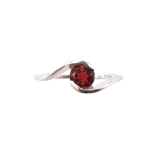 Anello in granato rosso Doriane – Argento 925