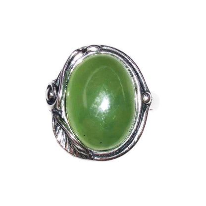 Anello in giada Justine – Argento 925