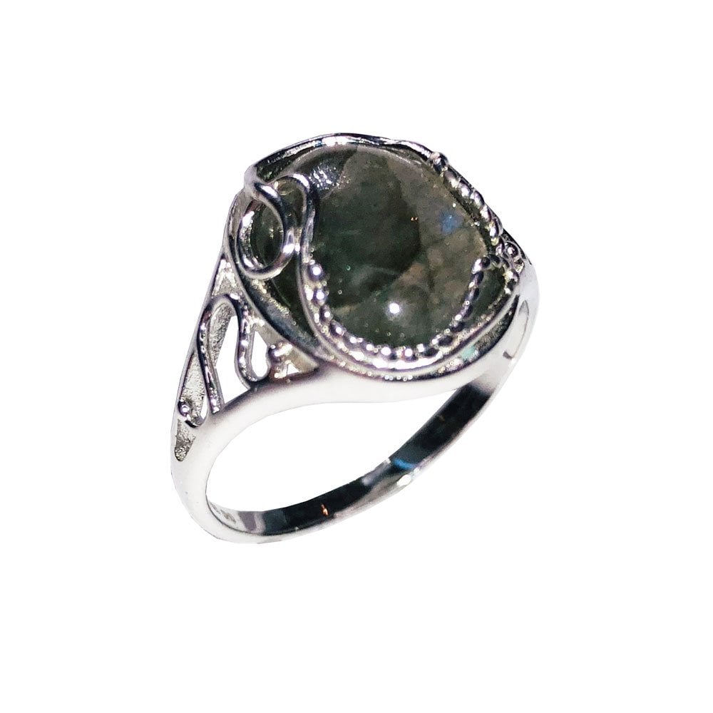 Anello in labradorite Capucine – Argento 925