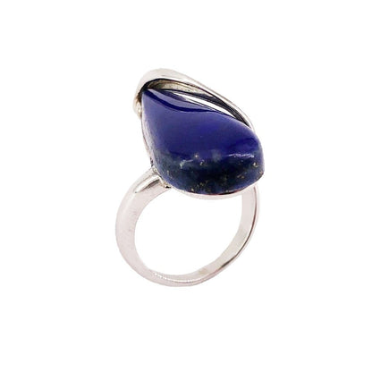 Anello in lapislazzuli Colombe – Argento 925