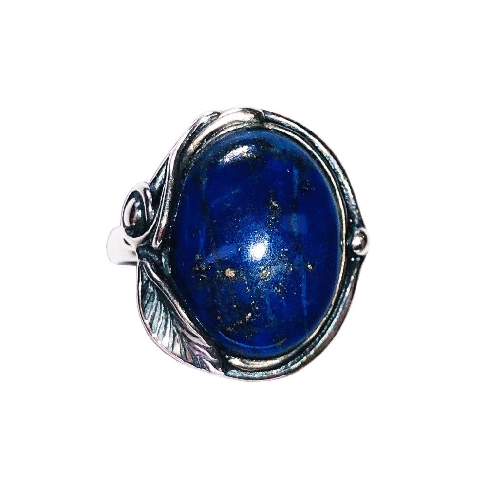 Anello in lapislazzuli Justine – Argento 925