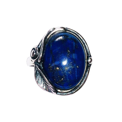 Anello in lapislazzuli Justine – Argento 925