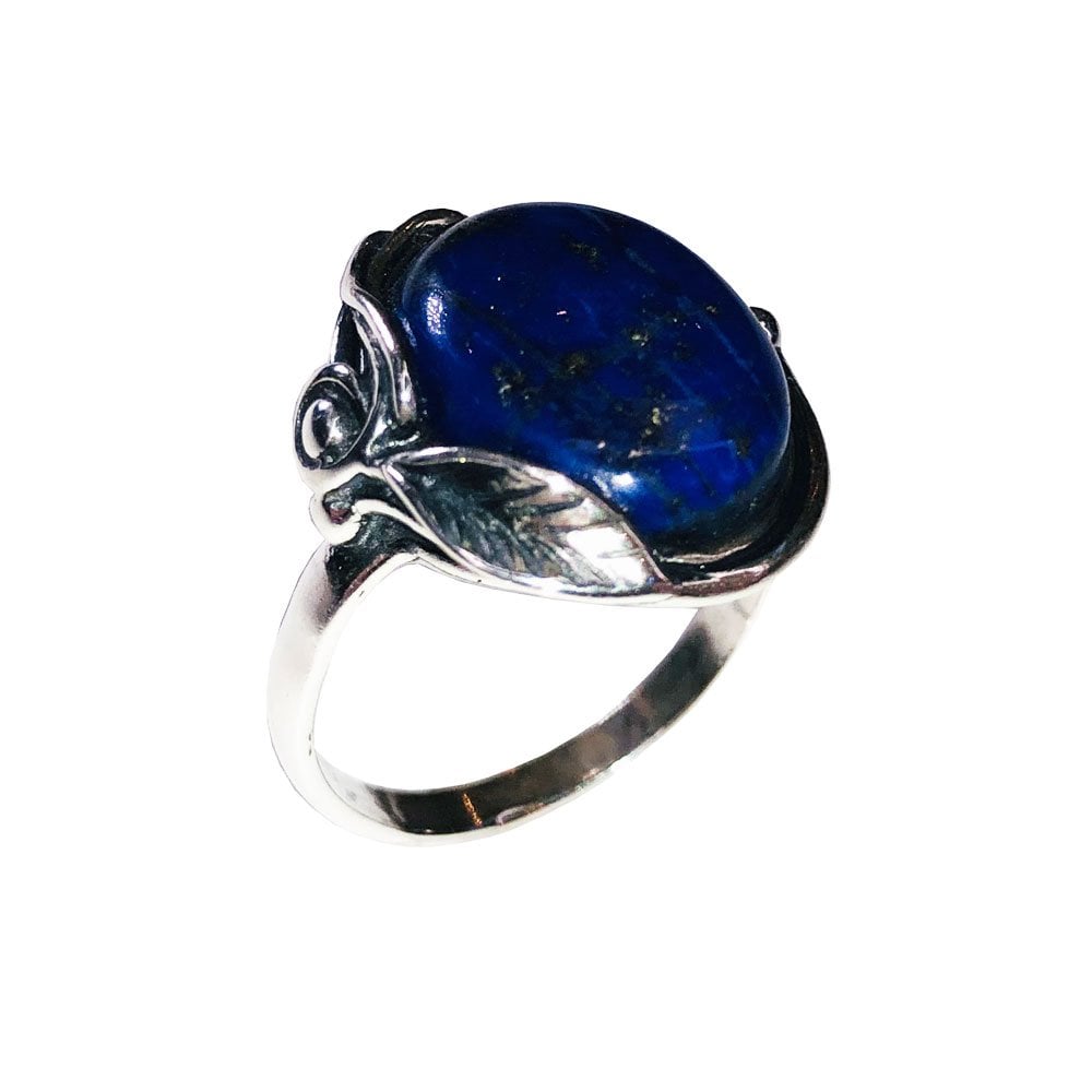 Anello in lapislazzuli Justine – Argento 925