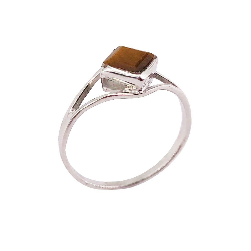 Anello in occhio di tigre Elisabeth – Argento 925