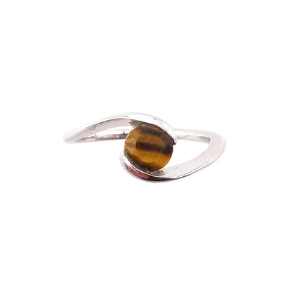 Anello in occhio di tigre Doriane – Argento 925