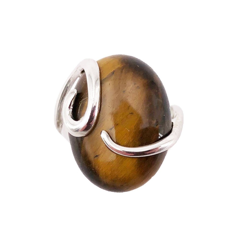 Anello in occhio di tigre Océane – Argento 925