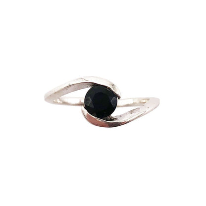 Anello in onice nero Doriane – Argento 925