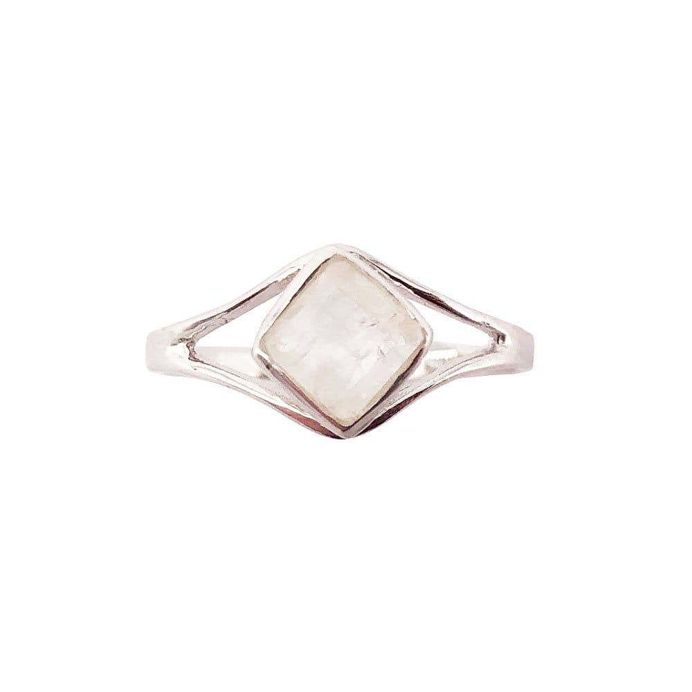 Anello in pietra di luna Elisabeth – Argento 925