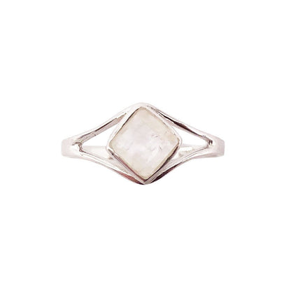 Anello in pietra di luna Elisabeth – Argento 925