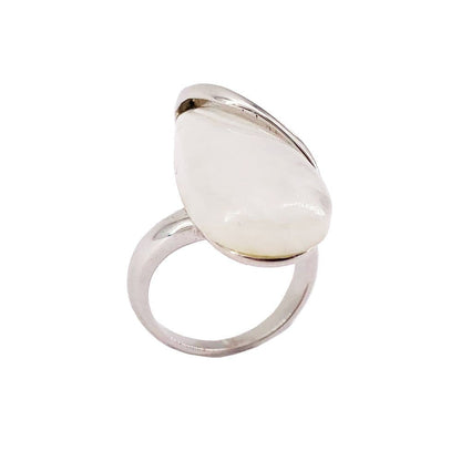 Anello in pietra di luna Colombe – Argento 925