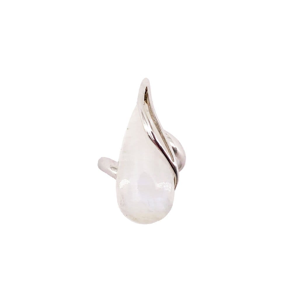 Anello in pietra di luna Colombe – Argento 925