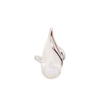 Anello in pietra di luna Colombe – Argento 925