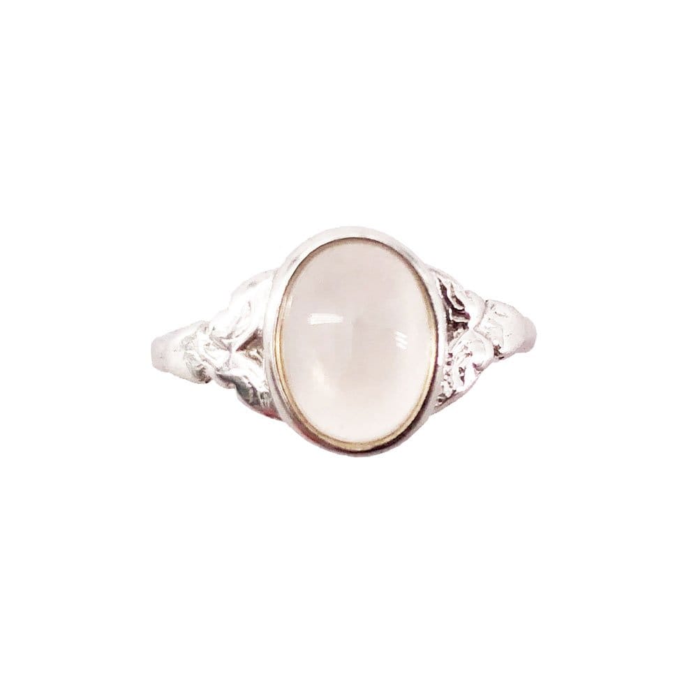 Anello in quarzo rosa Marianne – Argento 925