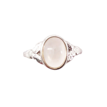 Anello in quarzo rosa Marianne – Argento 925