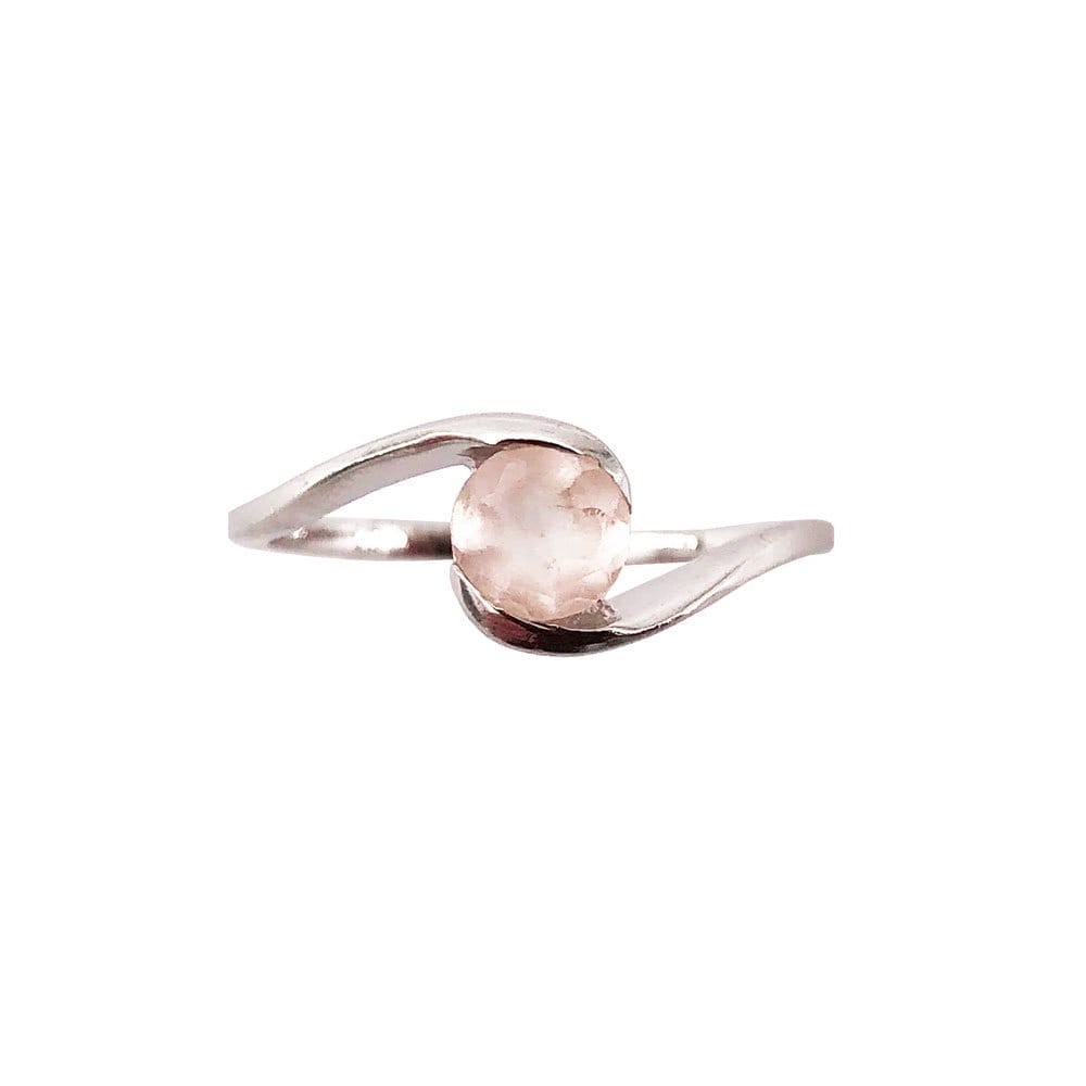 Anello in quarzo rosa Doriane – Argento 925