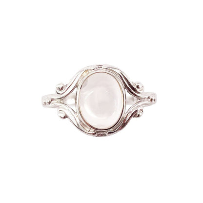 Anello in quarzo rosa Honorine – Argento 925
