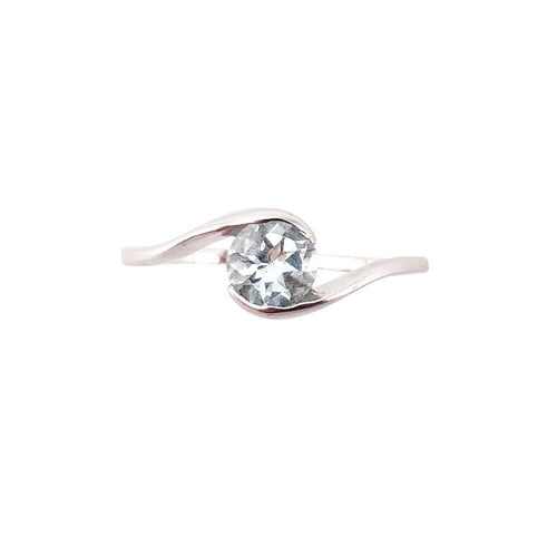 Anello in topazio blu Doriane – Argento 925