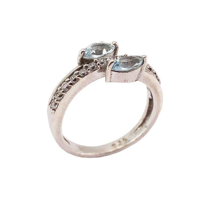 Anello in topazio blu Valentine – Argento 925