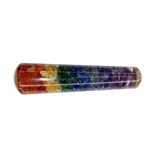 Bastoncino in orgonite 7 chakra