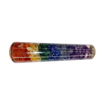 Bastoncino in orgonite 7 chakra