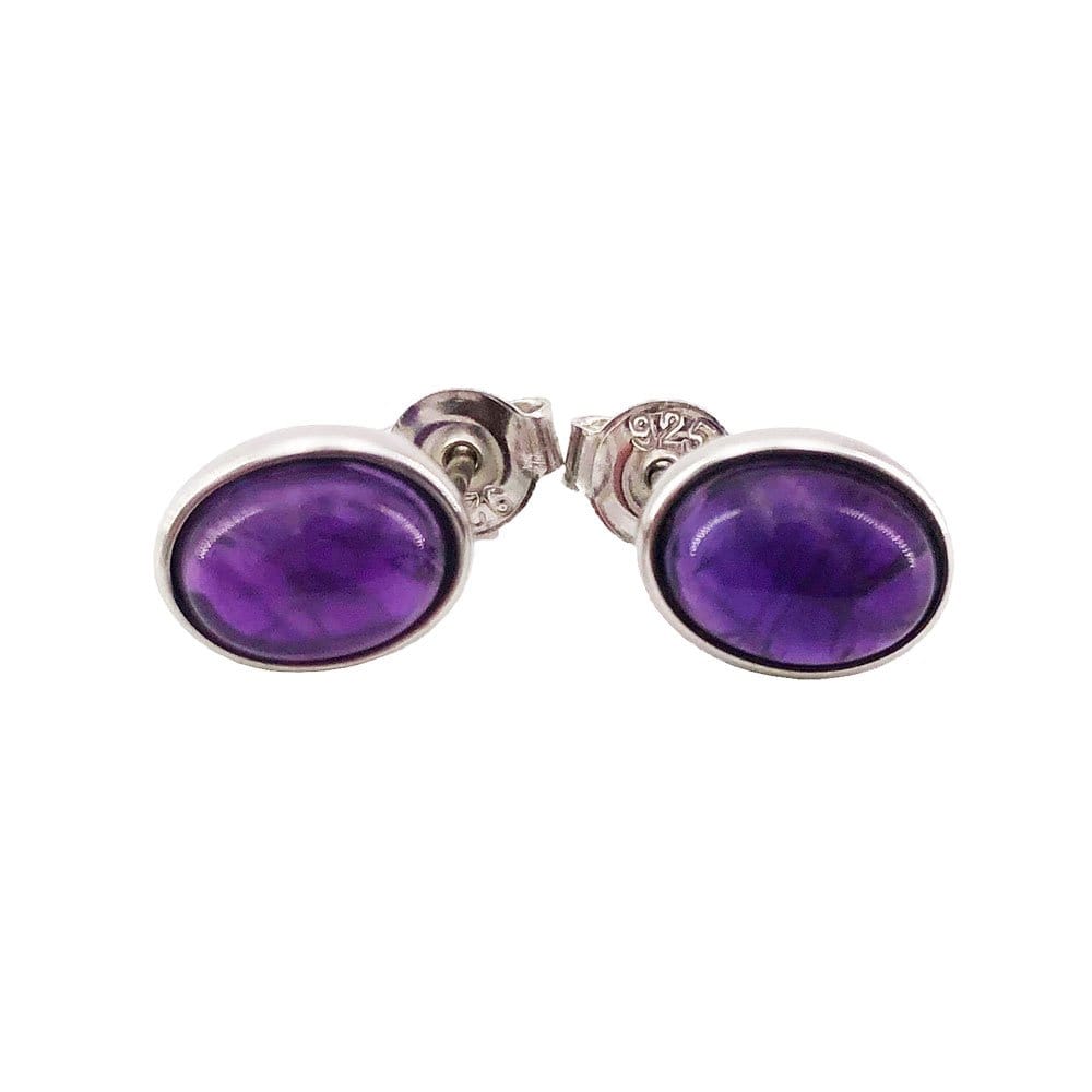 Orecchini in ametista Camille – Argento 925