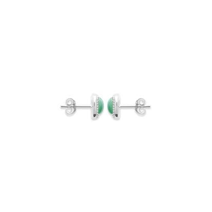 Orecchini in avventurina Constantine – Argento 925