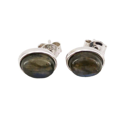 Orecchini in labradorite Camille – Argento 925