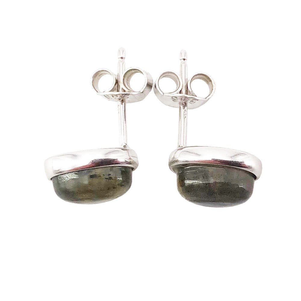 Orecchini in labradorite Camille – Argento 925