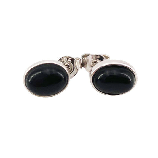Orecchini in onice nero Camille – Argento 925