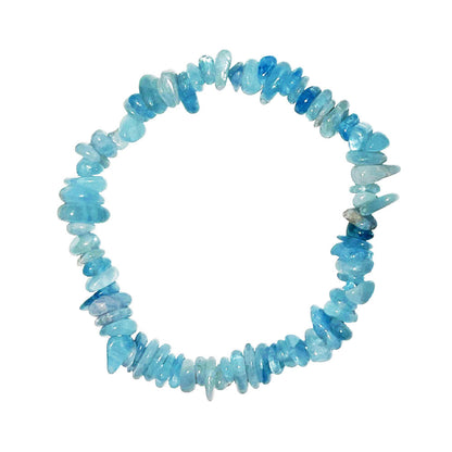 Bracciale in acquamarina – Barocco 19 cm