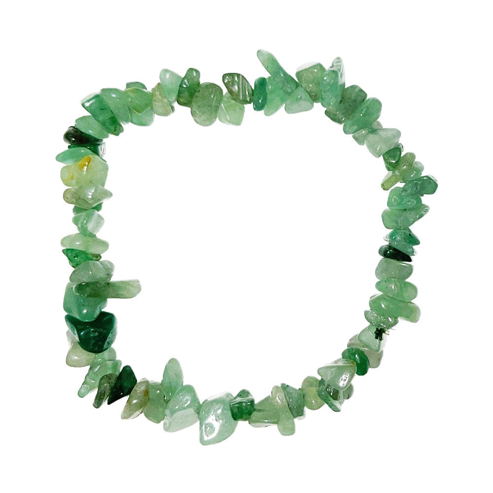 Bracciale in avventurina verde – Barocco 19 cm