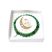 Bracciale in avventurina verde – Perle da 6 mm